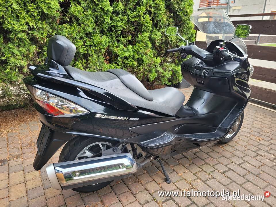 SUZUKI BURGMAN K8 400i Limiteditalmotopila automatyczna wielkopolskie Piła sprzedam