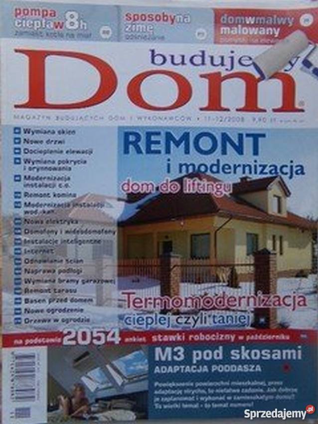 BUDUJEMY DOM 2008 1112 Rok wydania 2008 Warszawa