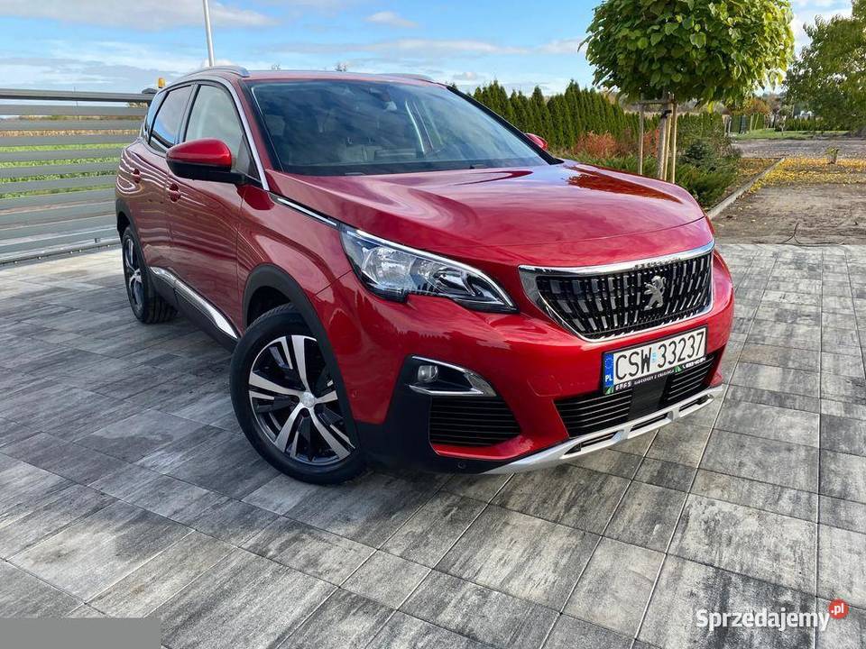 Peugeot 3008 12 PureTech Allure 130 2018r 1199cm3 Grudziądz sprzedam