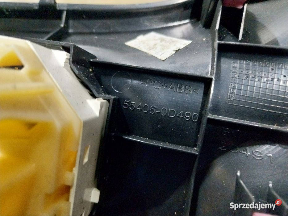 Panel klimatyzacji 14 d4d toyota yaris III 13r osobowe świętokrzyskie Wola Jachowa
