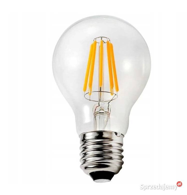 Żarówka EDISON LED E27 retro ozdobna KULA 6 W 8W Białystok