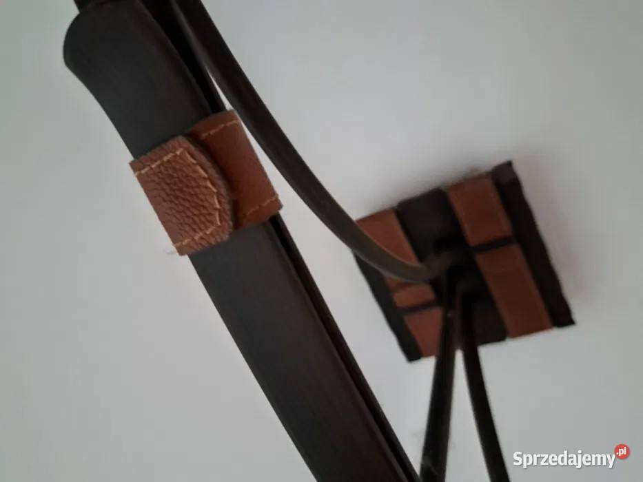 Żyrandol vintage z grubego szkła mazowieckie Warszawa