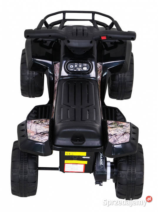 Quad Storm na akumulator dzieci Czarny pojazd na świętokrzyskie Łopuszno