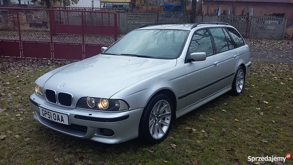 BMW e39 525i polift 192 anglik full MPakiet 100 Seria 5 Pabianice sprzedam