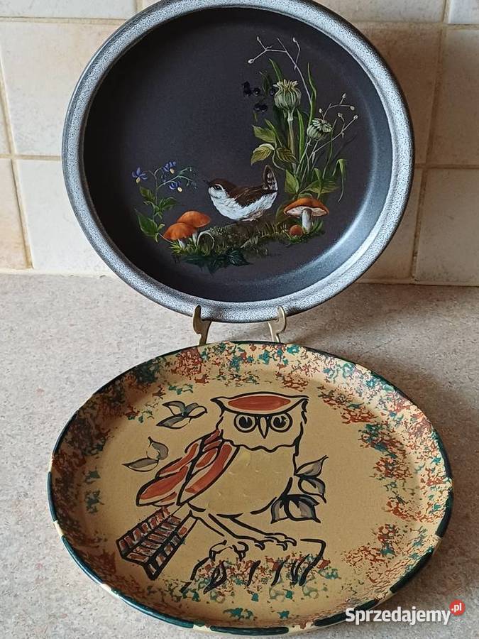 vintage talerze ozdobne Nowy Targ