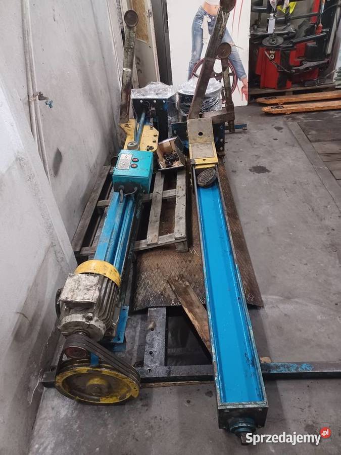 Podnośnik dwukolumnowy na ramie Leszno