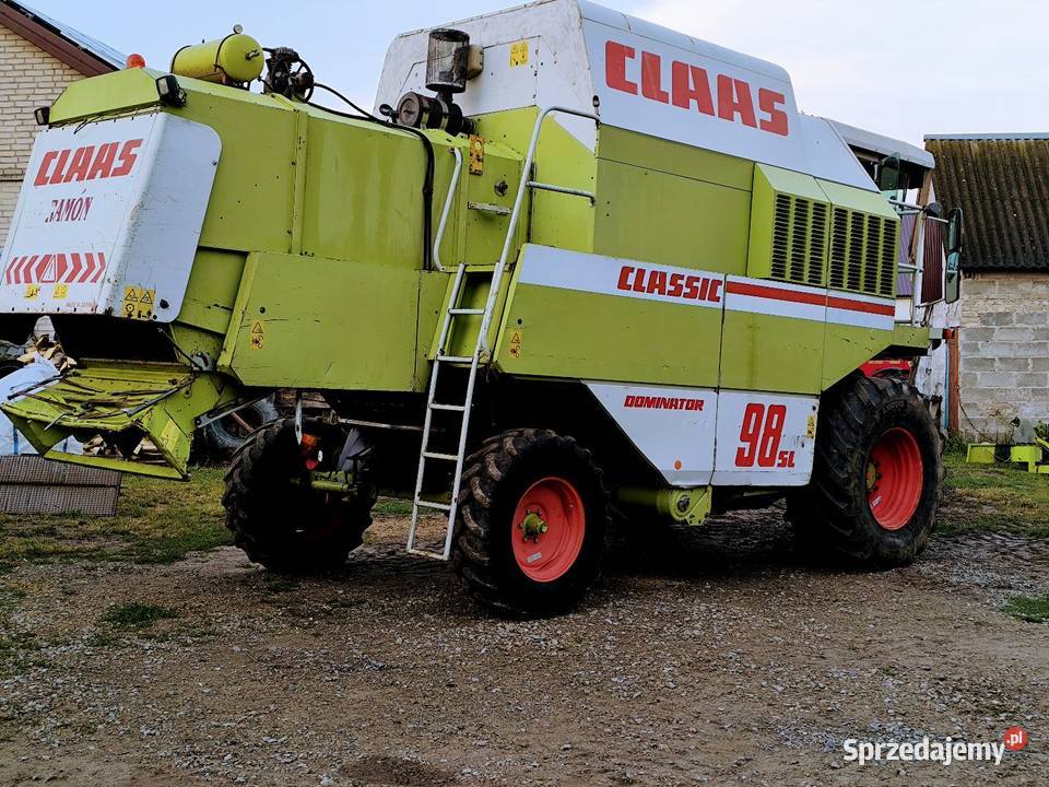 Claas Dominator 98sl Classic 1997 siln Mercrdesa nieuszkodzony Czemierniki