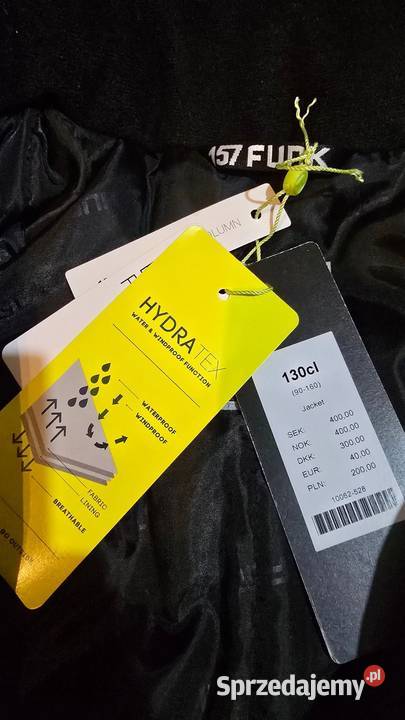 Kurtka dziecięca 157 Funk czarna uniseks