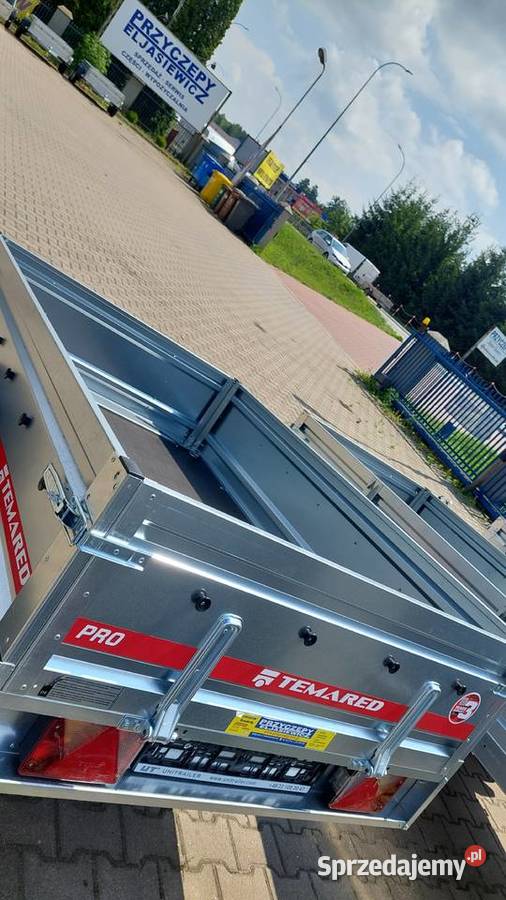 Przyczepa jednoosiowa Temared PRO2012 ze Białystok