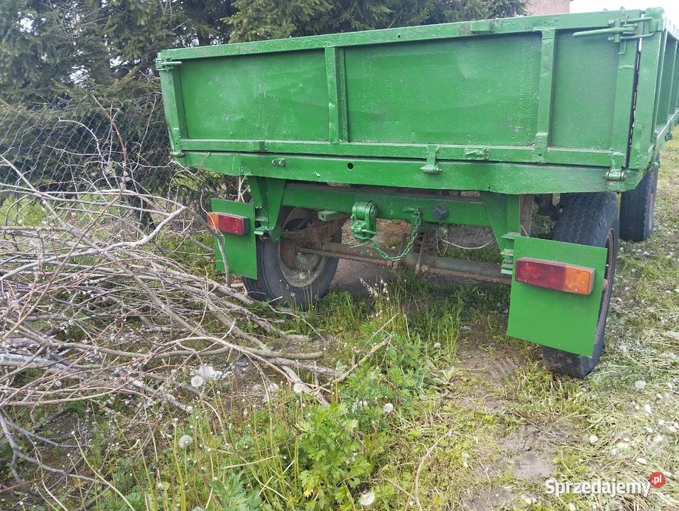 Przyczepa dwuosiowa sztywna d 46 Ulan Duży