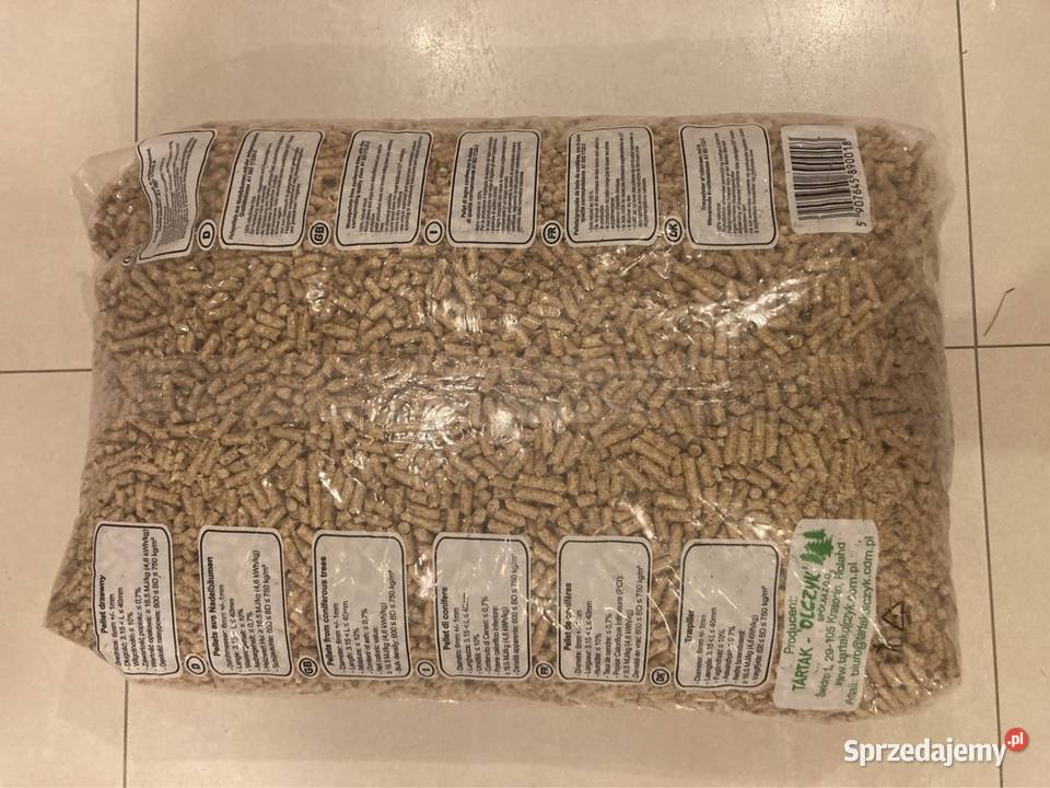 Sprzedam Pellet Tartak Olczyk A1 EN plus 1050 Puławy