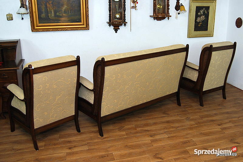 WYPOCZYNKOWY SOFA 2 FOTELE WYGODNY Antyki Świdnica sprzedam