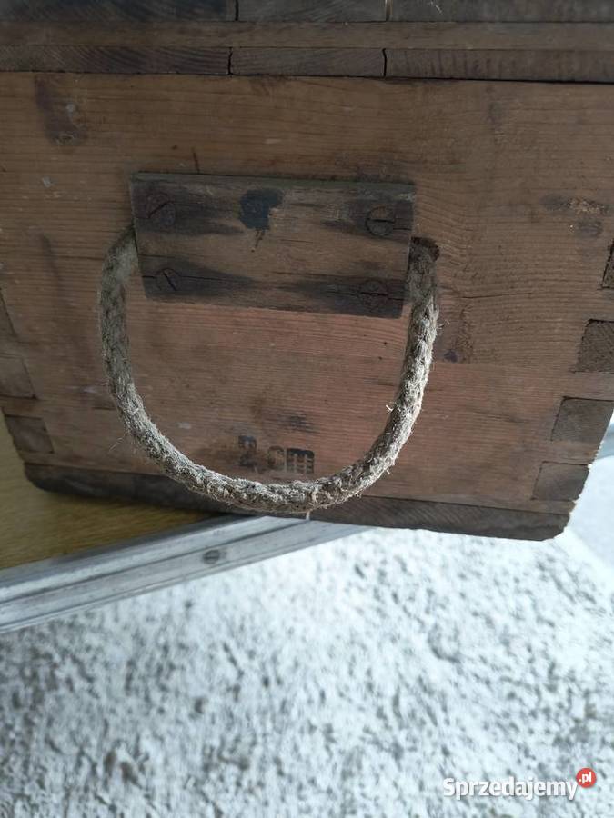 Skrzynia amunicyjna Luftwaffen świętokrzyskie Skarżysko-Kamienna