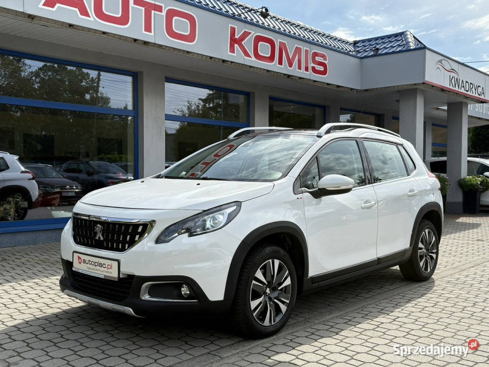 Peugeot 2008 AutomatPanorama Kamera Gwarancja II biały śląskie Tarnowskie Góry