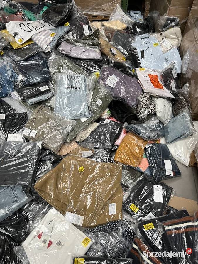 Paleta MIX Odzieży kategoria A ware światowe mazowieckie Warszawa