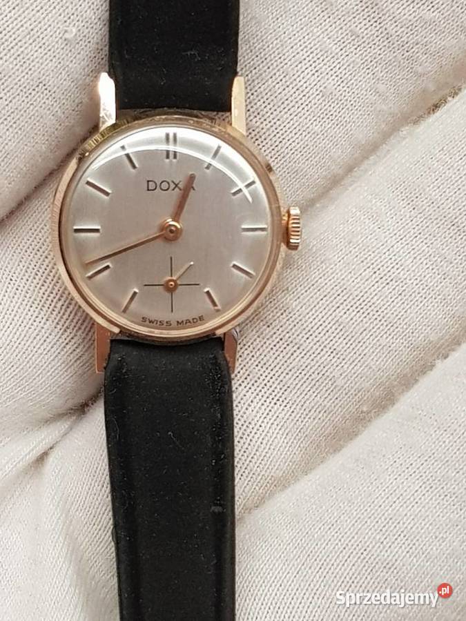 Zegarek damski Doxa z 14karatowego różowego Chorzów