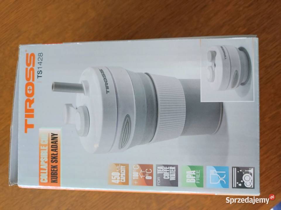 składany Kubek turystyczny silikonowy Kielce