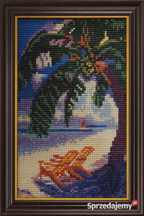 Wyklejanka diamentowa wakacyjna Rękodzieło