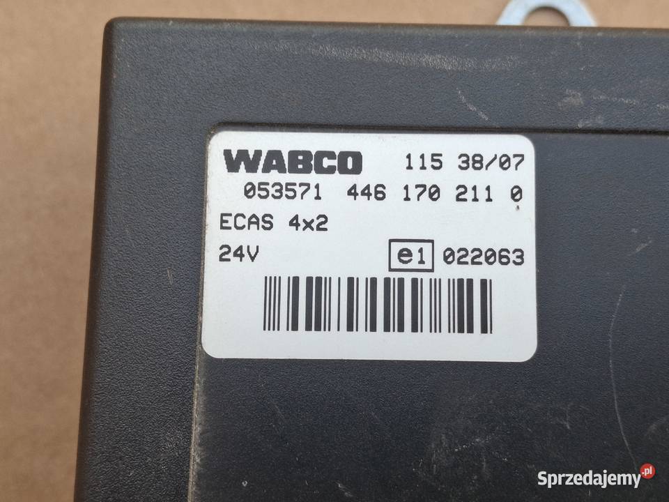 IVECO STRALIS EUROCARGO STEROWNIK MODUŁ ECAS Wyposażenie elektryczne