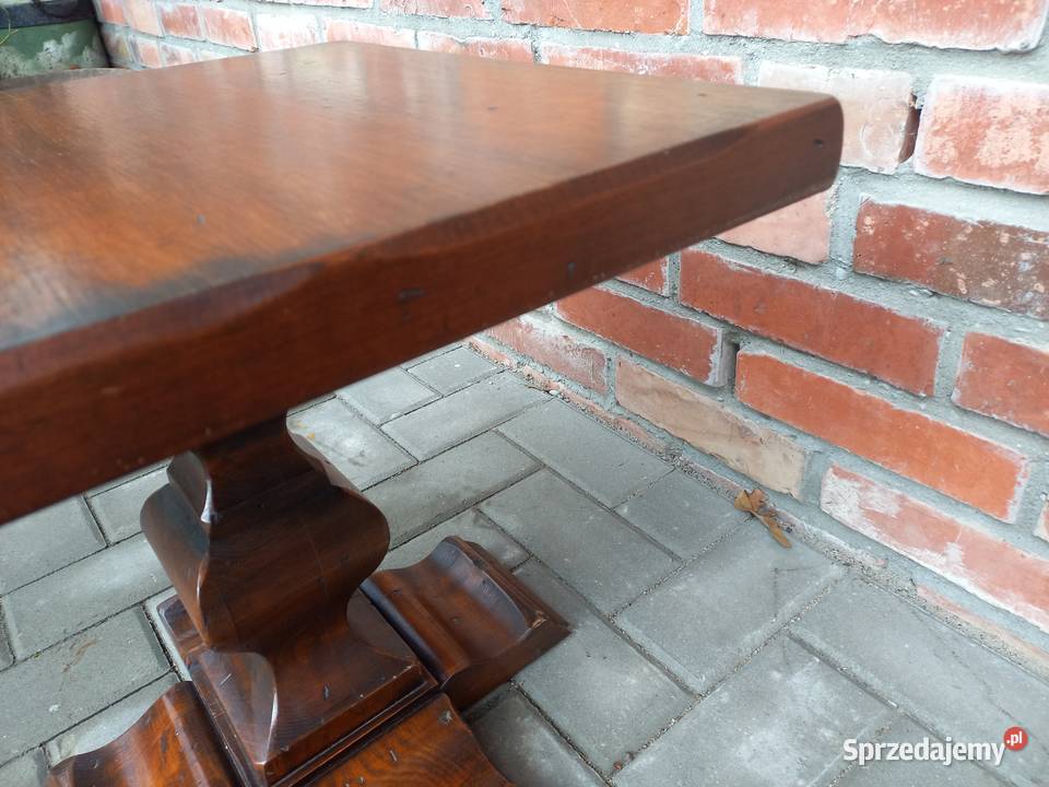 Stolik kawowy dębowy Rustykalny holenderski Stoliki kawowe i ławy Gawroniec