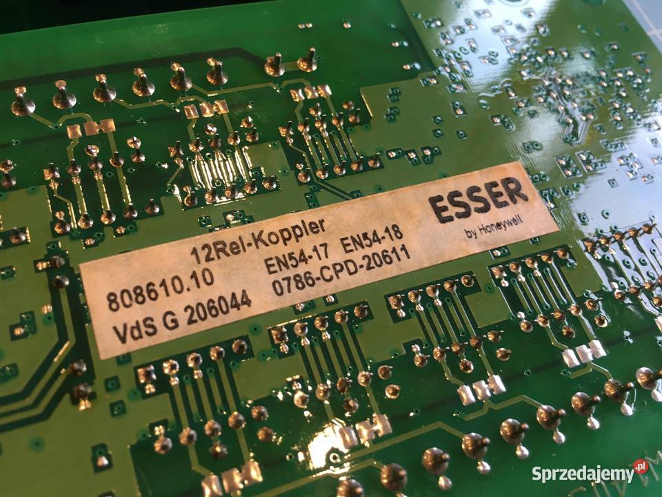3 płytki elektroniki ESSER by Honeywell zasilacz Szczecinek