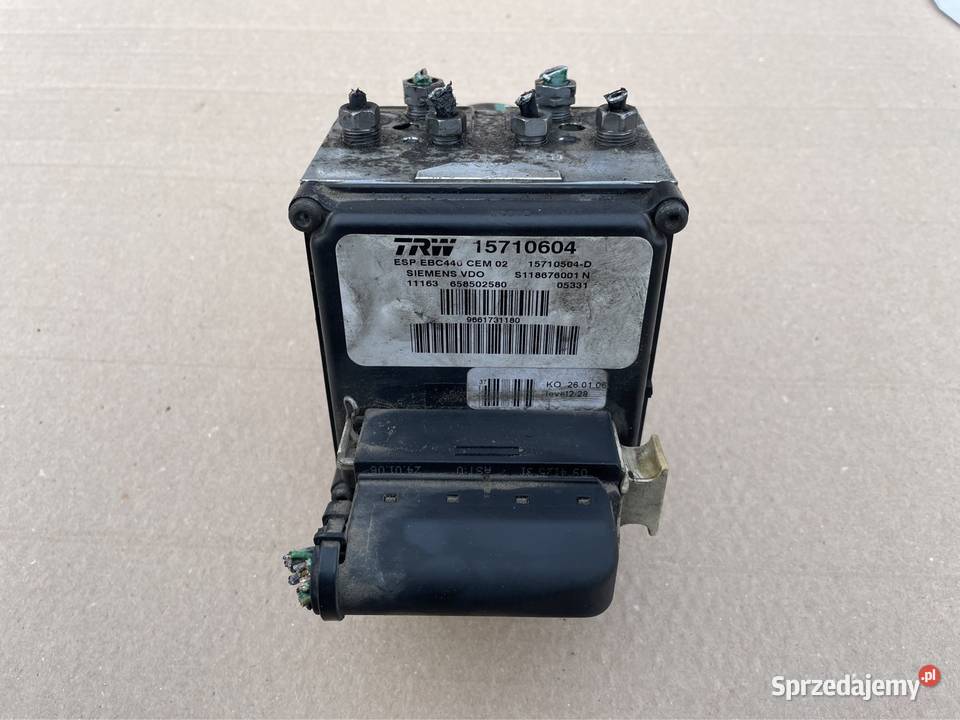 15710604 pompa abs peugeot 407 citroen sprzedam