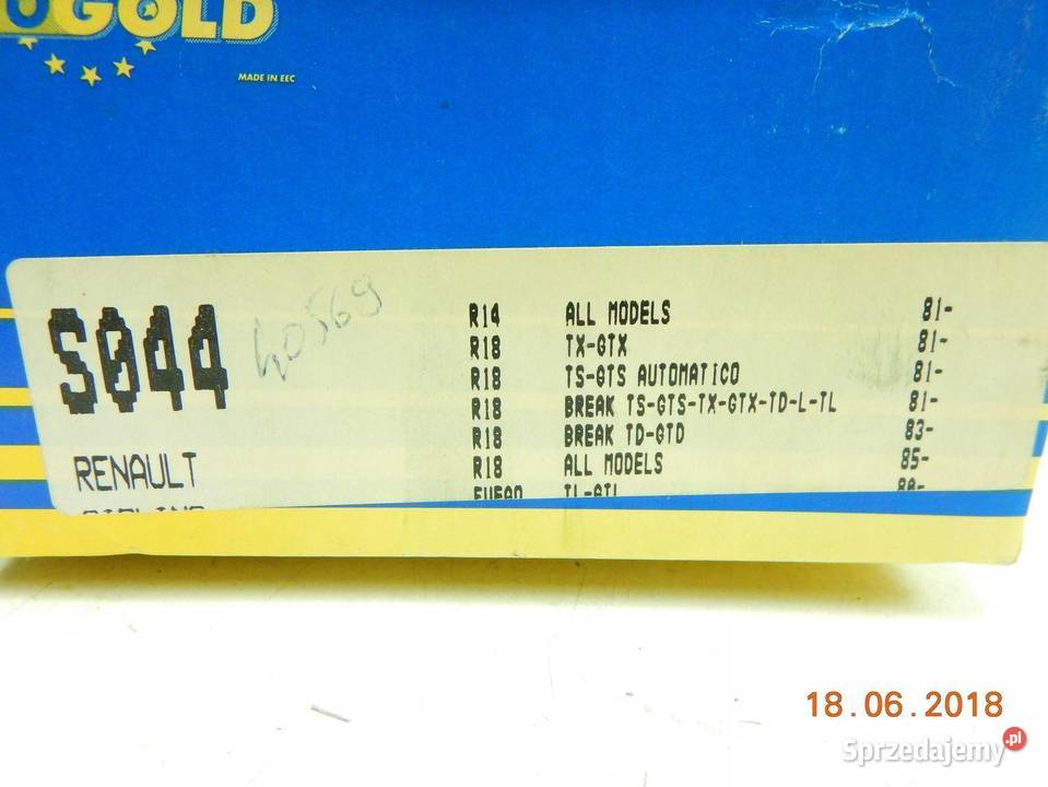SZCZĘKI HAMULCOWE RENAULT R14 R18 81 S044 osobowe