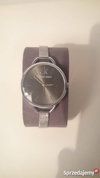 Damski Zegarek CK Calvin Klein srebrny czarna Warszawa sprzedam
