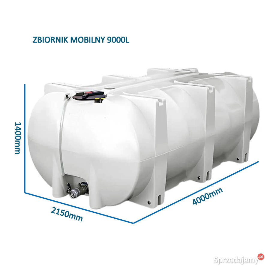 ZBIORNIK DO TRANSPORTU WODY PITNEJ 9000L z Kielce