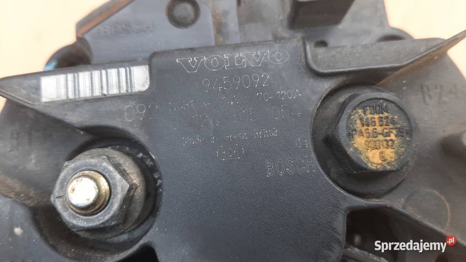 volvo V70 XC70 S60 alternator 24 T 20 T Korzeńsko