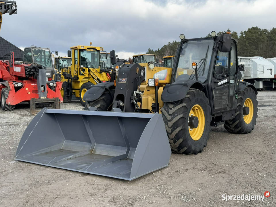 średnia kołowa Caterpillar TH337C Super Stan Koparko ładowarki świętokrzyskie Widełki sprzedam