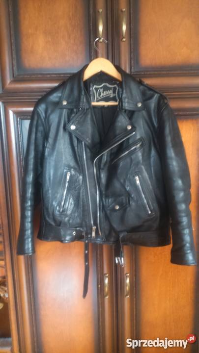 Ramoneska męska M Skóra naturalna Łańcut sprzedam