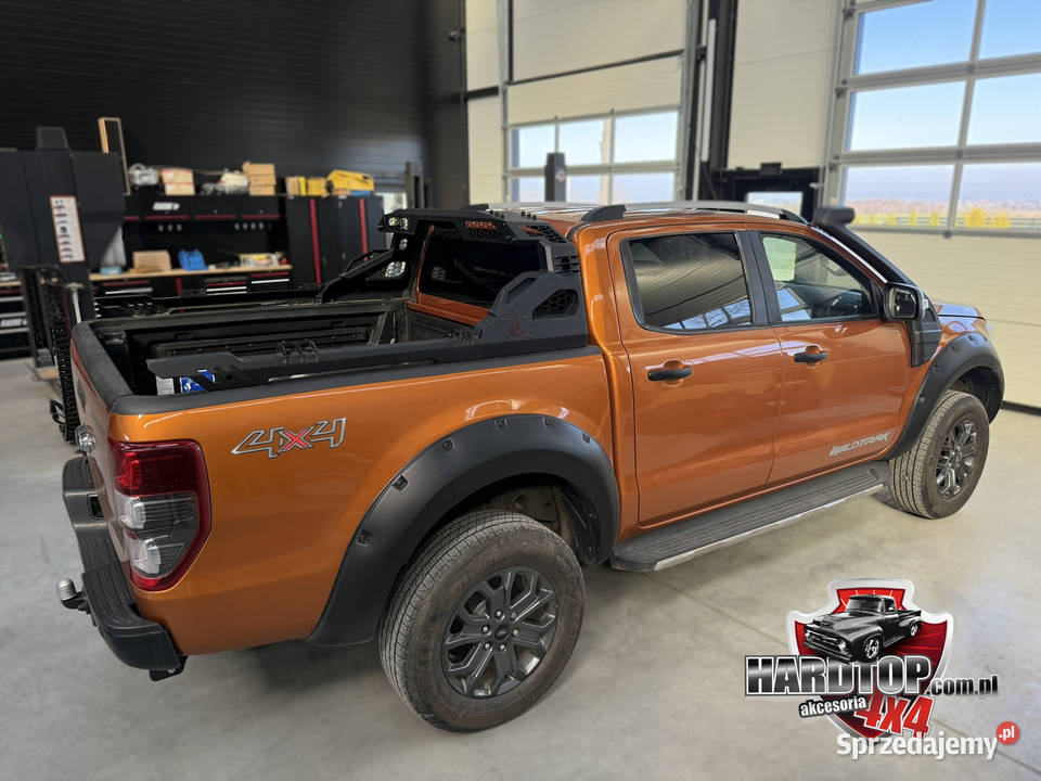 Orurowanie Paki DAKAR V2 Ford Ranger Rollbar 4x4 Off-road Pasłęk