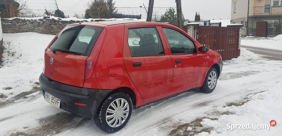 Fiat punto 12 benzyna 128 przebiegu Kielce
