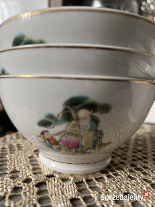 Miseczki porcelanowe sygnowane śląskie Zabrze
