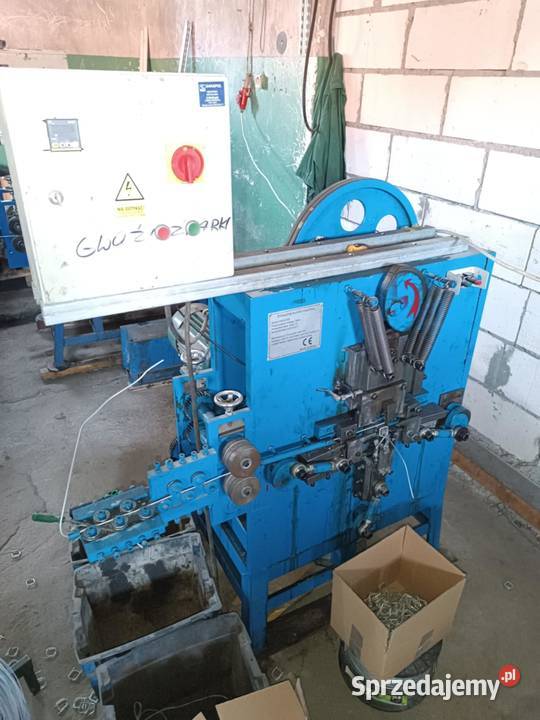 Maszyna Automat do produkcji zapinek drucianych Ostrołęka