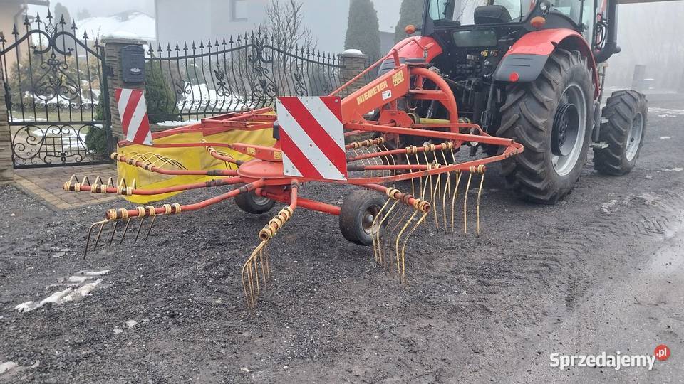 Zgrabiarka do siana NIEMEYER 340 Zgrabiarki i przetrząsacze śląskie Przymiłowice sprzedam