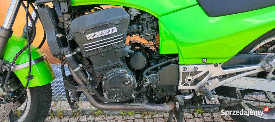 Kawasaki GPZ 750R 1985 20 lat u mnie Druga kawa zielony Łaziska Górne