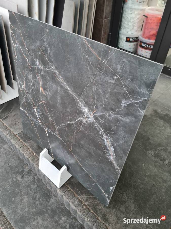 PŁYTKA GRES SHINESTONE BLACK MAT 798X798 GAT1 Opoczno