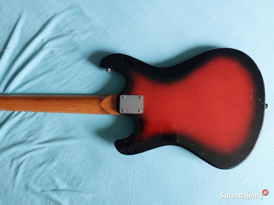 Japońska Teisco Hertiecaster 1960 sunburst Wiązów