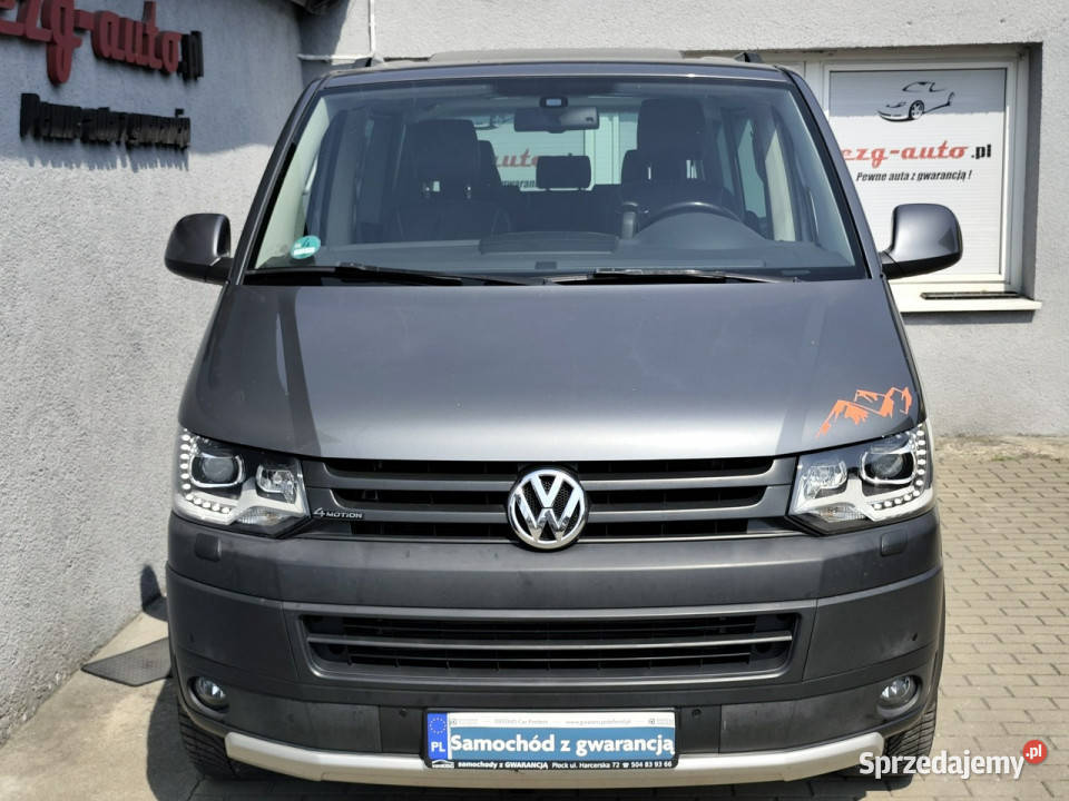 Volkswagen Multivan PAN AMERICANA doinwestowany serwisowany w ASO Multivan