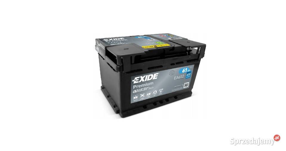 Akumulator Exide Premium 12V 61Ah 600A EA612