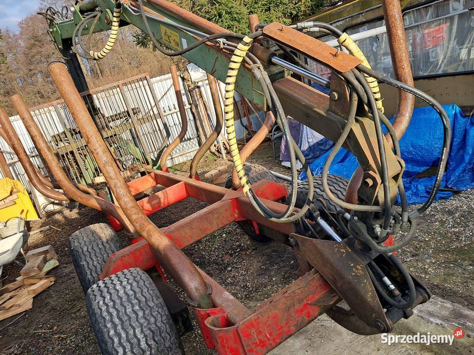 przyczepa leśna zrywkowazyczep more maskiner Leśnictwo Płoty
