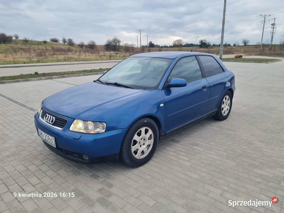 AUDI A3 ładna z gazem 2000r nieuszkodzony A3