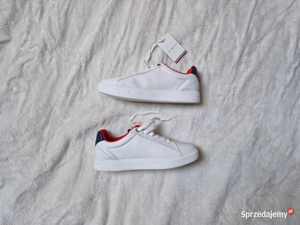 Nowe białe buty sportowe Sneakersy damskie Tommy Obuwie sportowe małopolskie sprzedam