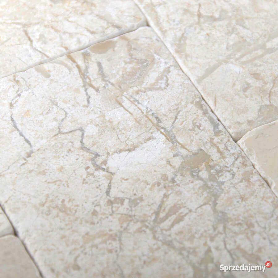 Cegiełki Marmurowe Queen Beige Bębnowane 30x10x1 Kraków