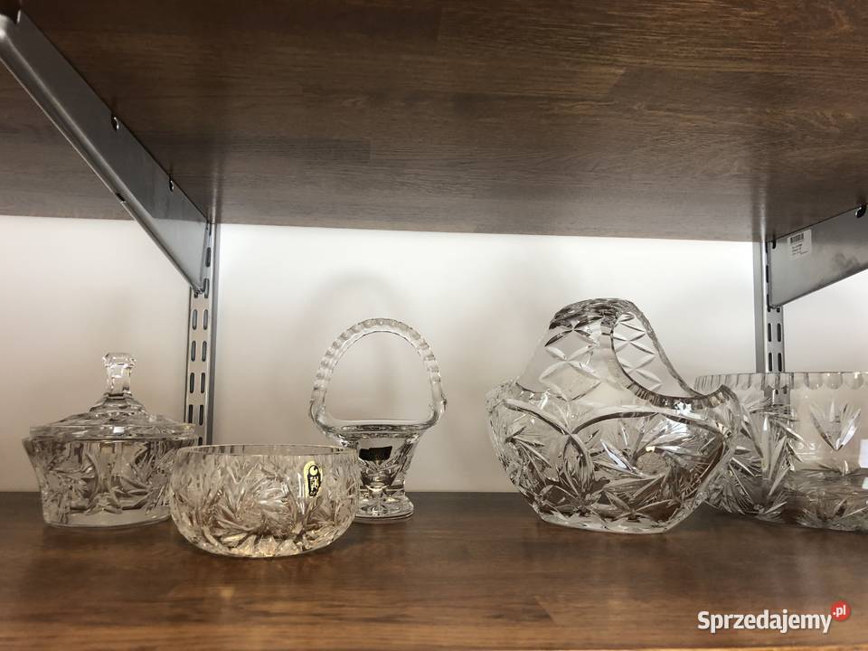 Zastawa kryształowa Szczecin sprzedam