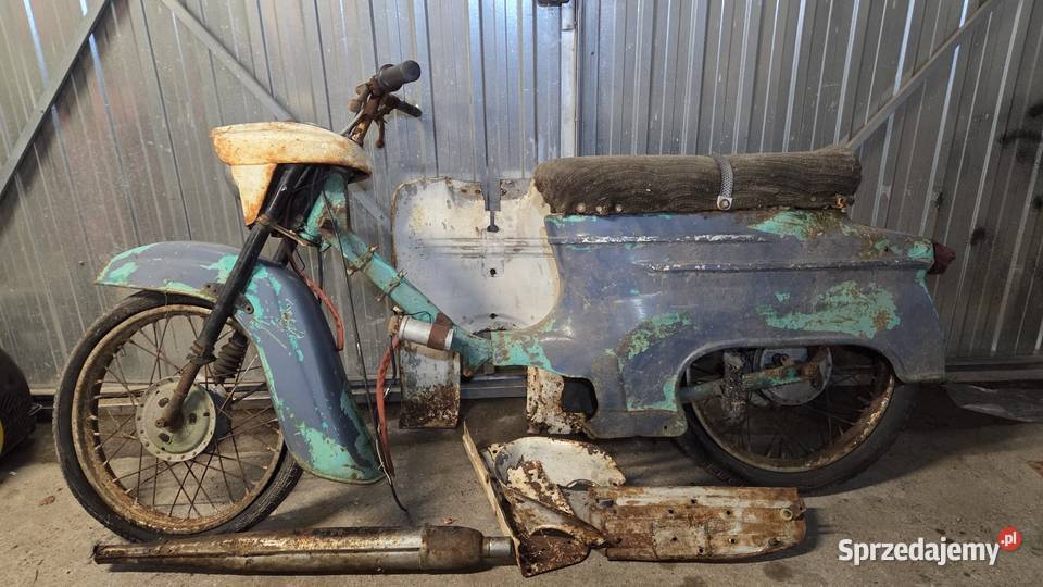 Jawa 50 pancerka skuter wielkopolskie Pniewy