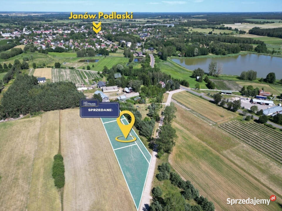 Działki z WZ w Janowie Podlaskim lubelskie Janów Podlaski