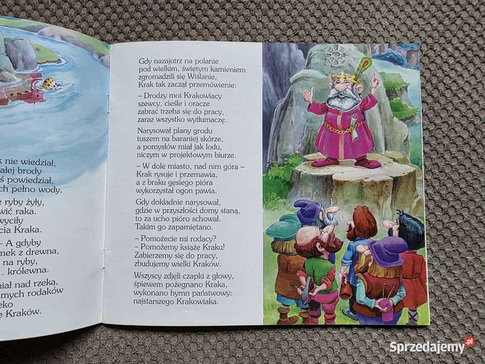 Bajka o smoku i Kraku i o tym powstał Kraków